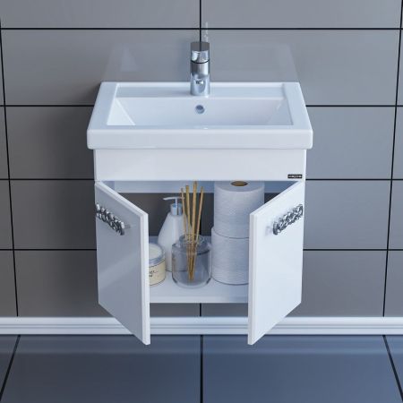 Тумба для умыв. "Ливерпуль 50"  подвес.  (ум. Фостер 50), артикул 700108