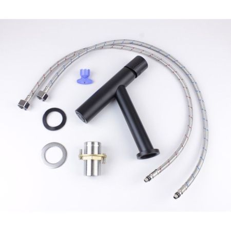 Смеситель для раковины Bronze de Luxe LIBERTY 102B, черный, артикул 102B