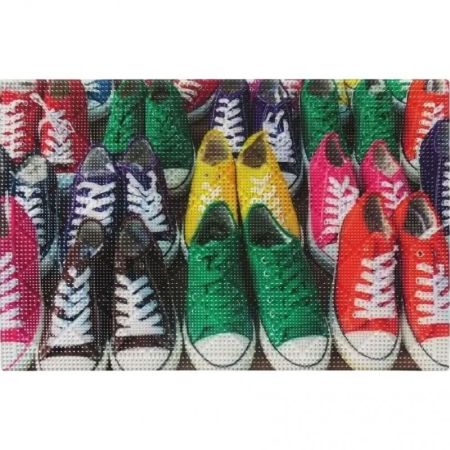 Коврик для входной двери Fora 40х60 FOR-DOOR14 Кеды