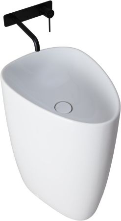 Раковина напольная Allen Brau Infinity 4.21016.20 белый глянец, артикул 4.21016.20