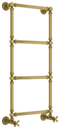 Полотенцесушитель, Сунержа, Ренессанс 1304, водяной, ширина, мм-472, глубина, мм-184, высота, мм-1033, межосевое расстояние-400, подключение-нижнее, мощность, Вт-231, присоединительный размер-НР G 1/2" / НР G 3/4" (эксцентрик), материал-нержавеющая сталь,