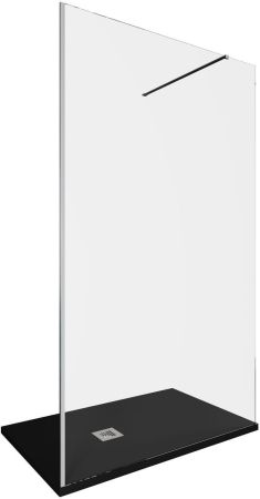 Душевая перегородка Allen Brau Infinity 1 160 3.21031.BA серебро браш, артикул 3.21031.BA