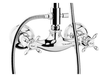 Душевая система Webert Ottocento OT760405 Хром Белый, артикул OT760405015
