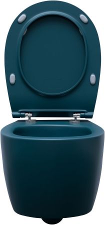 Чаша подвесного унитаза Allen Brau Fantasy 4.11004.PT петроль, артикул 4.11004.PT