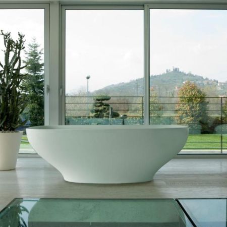 GLOBO Bowl+Сифон сливной для ванны BOWL 185.85, артикул VABOSC