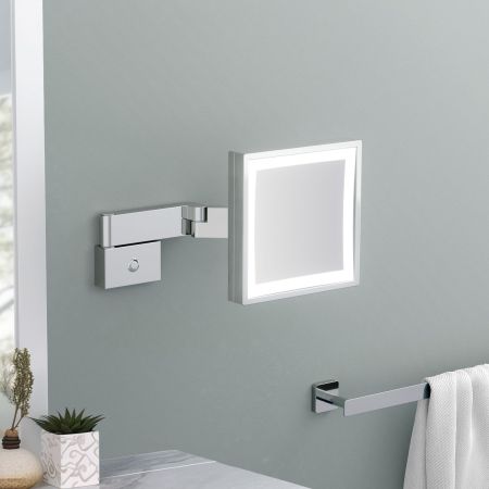 Зеркало с подсветкой Timo Selene 10076/00 хром, артикул 10076/00