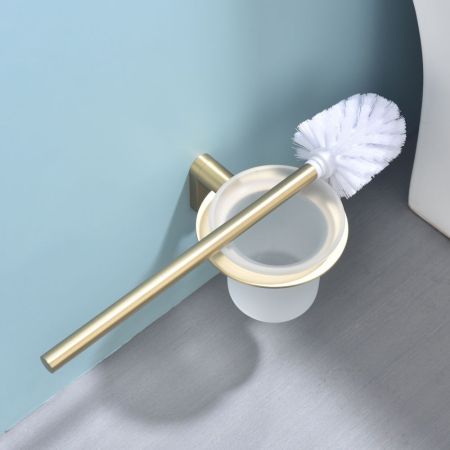 Ершик настенный Raglo R300.10.03, золотой сатин