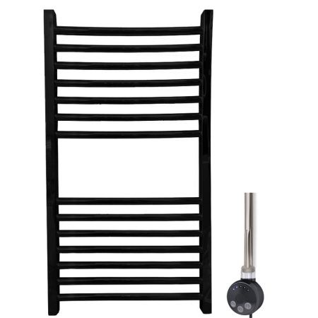 Электрический полотенцесушитель Ника Modern ЛМ 2 80x50 Черный 14 перекладин