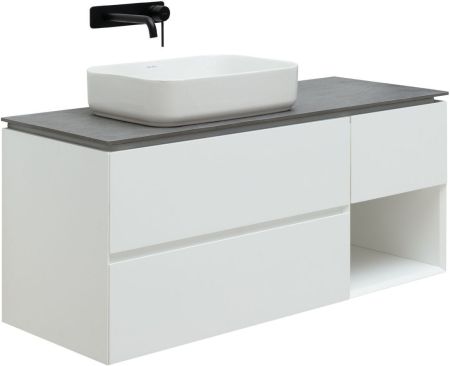 Тумба под раковину Allen Brau Infinity 120 1.21005.WM L белый матовый, артикул 1.21005.WM