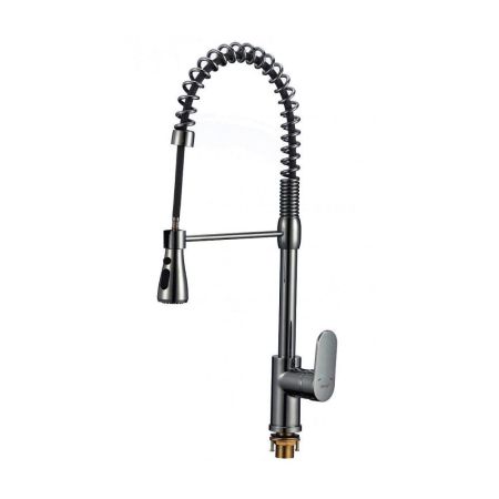 Смеситель для кухни с гибким изливом и режимом душ Savol S-002802L, сатин, артикул S-002802L