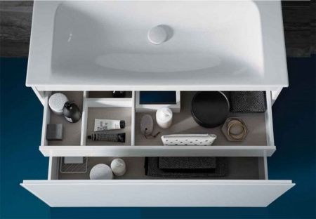 Тумба под раковину Keuco Plan 80 32962 300000 Белая