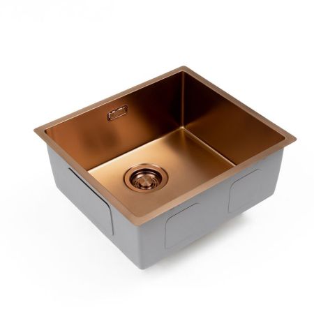 Кухонная мойка Grandex Aqua Optima 5010862, медь, артикул 5010862
