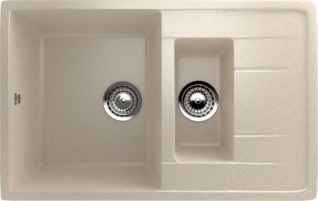 Кухонная мойка Ulgran U-205 Песочная, артикул 137881