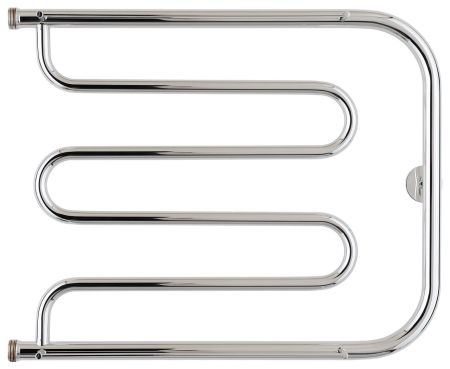 Полотенцесушитель "СТИЛЬЕ" ТАНДЕМ 2П 500х650 резьба-сгон 1" (Без покрытия)