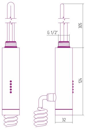 Модуль электрический многофункциональный "МЭМ СУНЕРЖА" (Матовый белый)