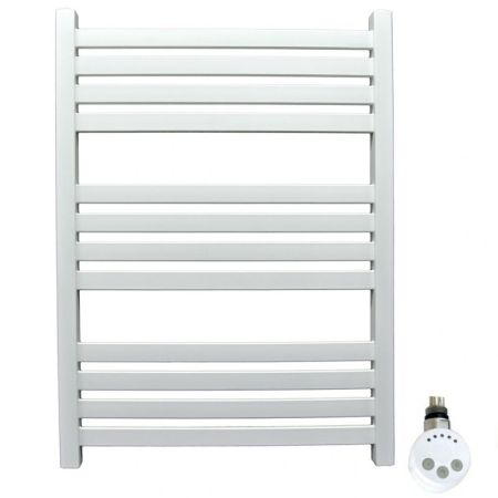 Электрический полотенцесушитель Ника Modern ЛМ 6 80x50 масляный Белый 12 перекладин
