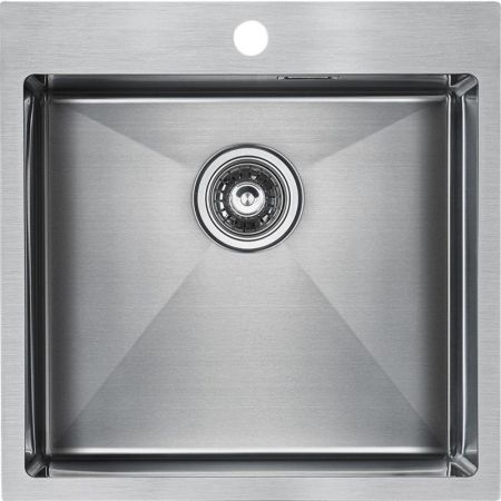 Кухонная мойка Paulmark Velten 51 PM905151-BS Брашированная сталь
