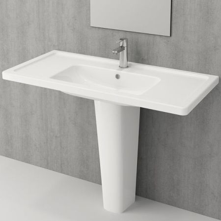 Раковина Bocchi Taormina Pro 1118 Белая глянцевая, артикул 1118-001-0126