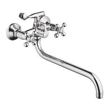 Смеситель для ванны Cron CN2619-2, хром