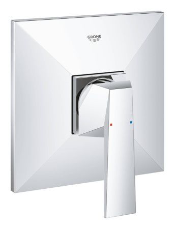 Смеситель однорычажный для душа GROHE Allure Brilliant, квадратная розетка, хром (24071000) Смеситель однорычажный для душа GROHE Allure Brilliant, квадратная розетка, хром (24071000)