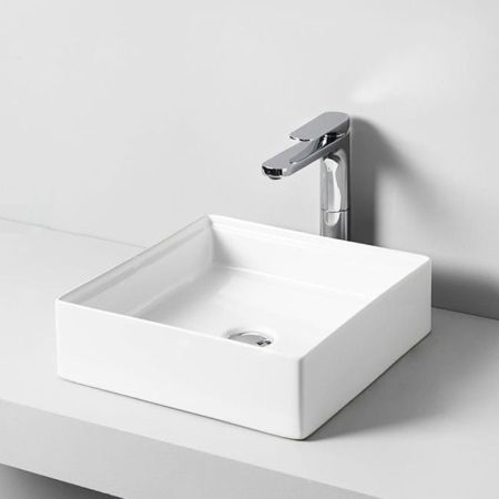 Artceram SCALINO Раковина накладная 38x38 см, цвет: матовый белый, артикул SCL001 05 00