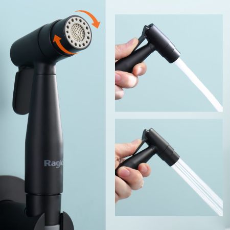 Гигиенический душ со смесителем  Raglo R20.52.06, черный