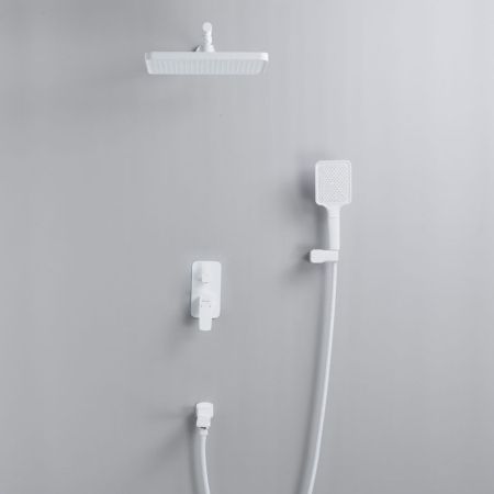 Душевая система встраиваемая Shevanik S9935C, белый