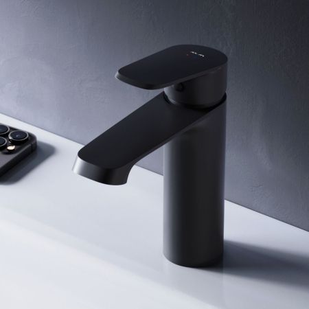 F8F02122 Func, смеситель для умывальника, черный, артикул F8F02122