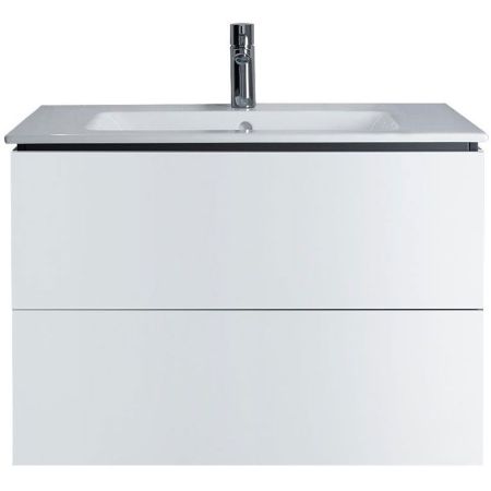 Тумба под раковину Duravit L-Cube 102 LC624202222 подвесная Белая глянцевая, артикул LC624202222