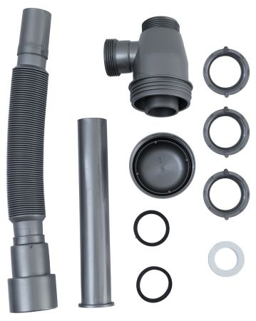 Сифон для раковины Aquanet d40/50 c накидной гайкой 5/4