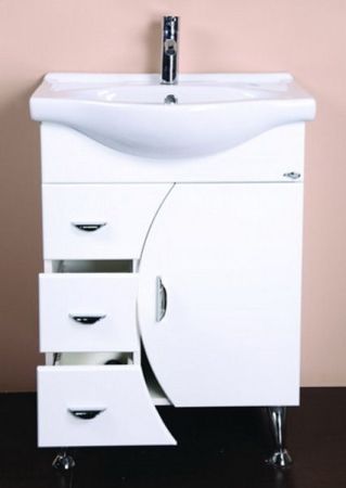 Тумба под раковину Onika Луна 60 Белая, артикул 106005