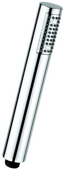 Emmevi, круглая однорежимная лейка ручного душа из ABS пластика (для набора 140), цвет хром