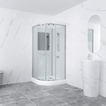 Душевая кабина AN-208 (1000x1000, Прозрачное)