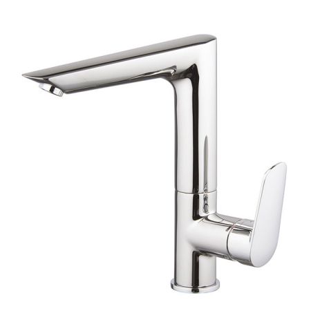 FIMA|Carlo Frattini Spot Смеситель для раковины, вращающийся излив, с донным клапаном, цвет хром, артикул F3011FCR