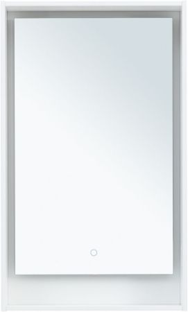 Зеркало Aquanet Милан 50 белый глянец