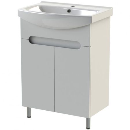 Тумба с раковиной Orange Рио 60 TR 60-01 C Белая, артикул TR 60-01 C