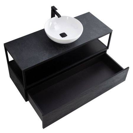 Мебель для ванной CEZARES CADRO 120, артикул CADRO-120/46/30-1C-SO-MET-ST