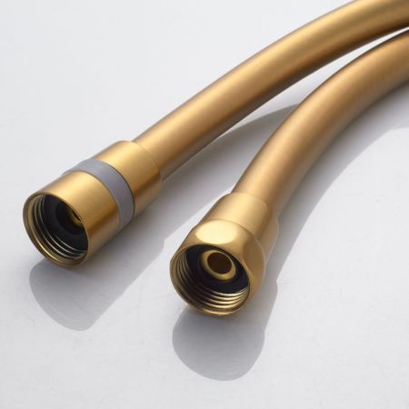 Смеситель для душа Shevanik S4716G, золотой сатин