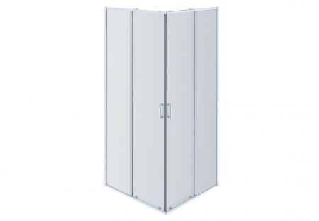 AQ NAA 1142-80 Душевой уголок квадратный, двери раздвижные 800x800x2000 профиль хром, стекло прозрачное AQ NAA 1142-80 Душевой уголок квадратный, двери раздвижные 800x800x2000 профиль хром, стекло прозрачное