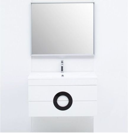 Тумба с раковиной De Aqua Форма 90 белый, артикул 00212700