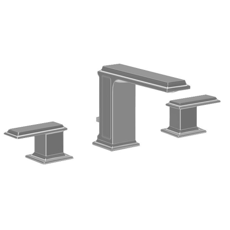 Gessi Eleganza Смеситель для раковины на 3 отверстия с донным клапаном, цвет: Finox, артикул 46012#149