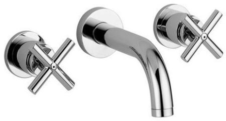 Смеситель для раковины Paffoni Quattro QTV003CR (с внутренней частью) хром, артикул QTV003CR