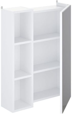 Зеркальный шкаф Orange Optima Op-60ZSW Белый матовый, артикул Op-60ZSW