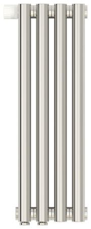 Отопительный радиатор ЭСТЕТ-1 н/ж EU50 левый 500х180 / 4 сек (Состаренная Латунь)