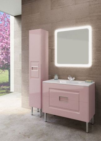 Тумба с раковиной SanVit Мира 120 kmira120 в цвете Ral Желтый глянец Тумба с раковиной SanVit Мира 120 kmira120 в цвете Ral Желтый глянец