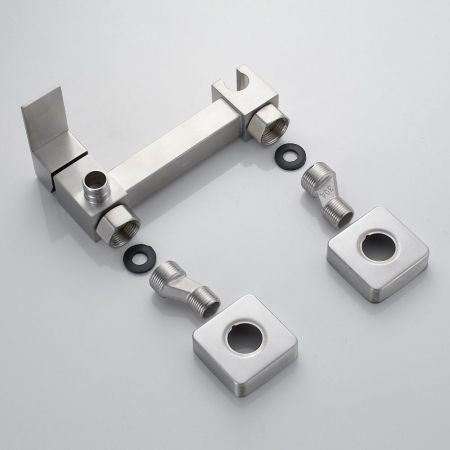 Гигиенический душ со смесителем Raffine F237L, сатин