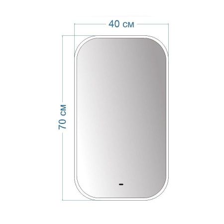 Зеркало Maretti Florenza FL144070P69EL 40x70 см, артикул FL144070P69EL