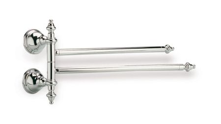 Stil Haus Elite, полотенцедержатель двойной поворотный, цвет хром, артикул EL16(08)