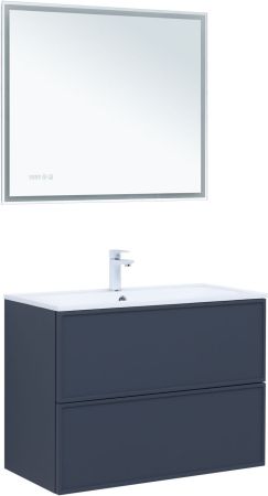 Тумба под раковину Aquanet Арт 90 маренго, артикул 00313266