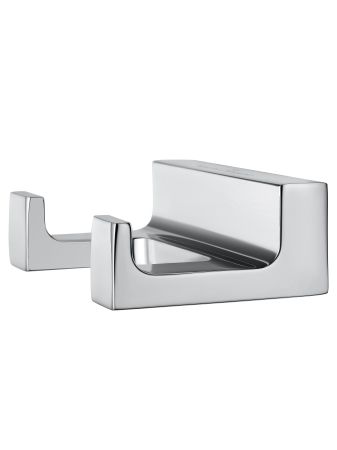 Двойной крючок для ванной WONZON & WOGHAND ECLIPSE, Хром (WW-9125)